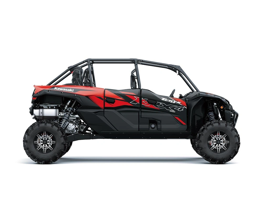 2027 Kawasaki TERYX KRX4 1000 LIFTED EDITION TERYX KRX4 1000 LIFTED EDITION Sunbeam Red / Super Black alt
