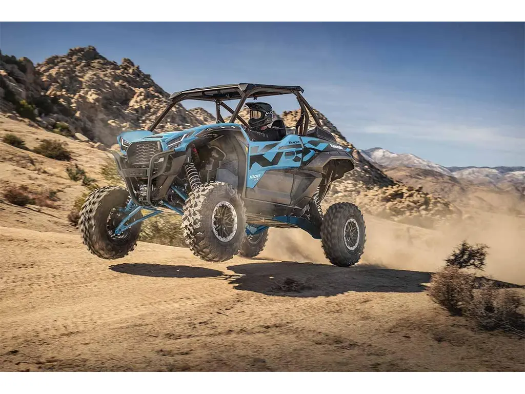 2027 Kawasaki TERYX KRX 1000 eS Sky Blue / Ebony