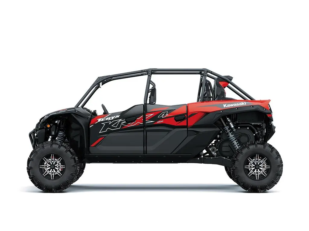 2027 Kawasaki TERYX KRX4 1000 LIFTED EDITION Sunbeam Red / Super Black