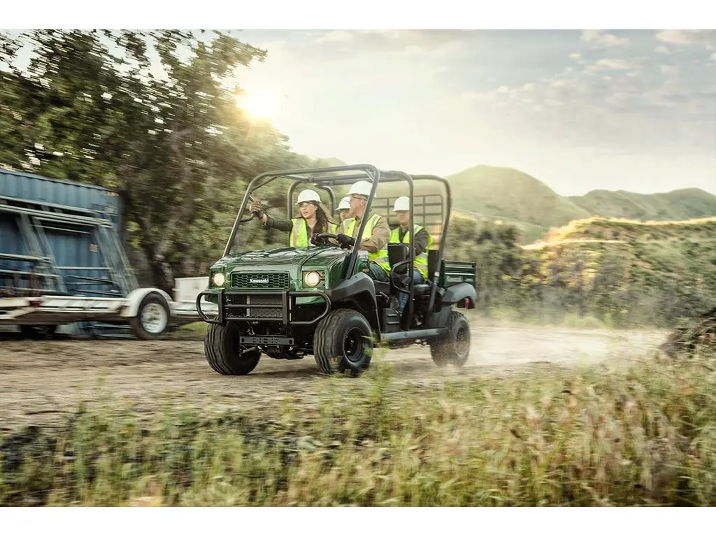 2027 Kawasaki MULE 4010 TRANS4x4 Dark Royal Red