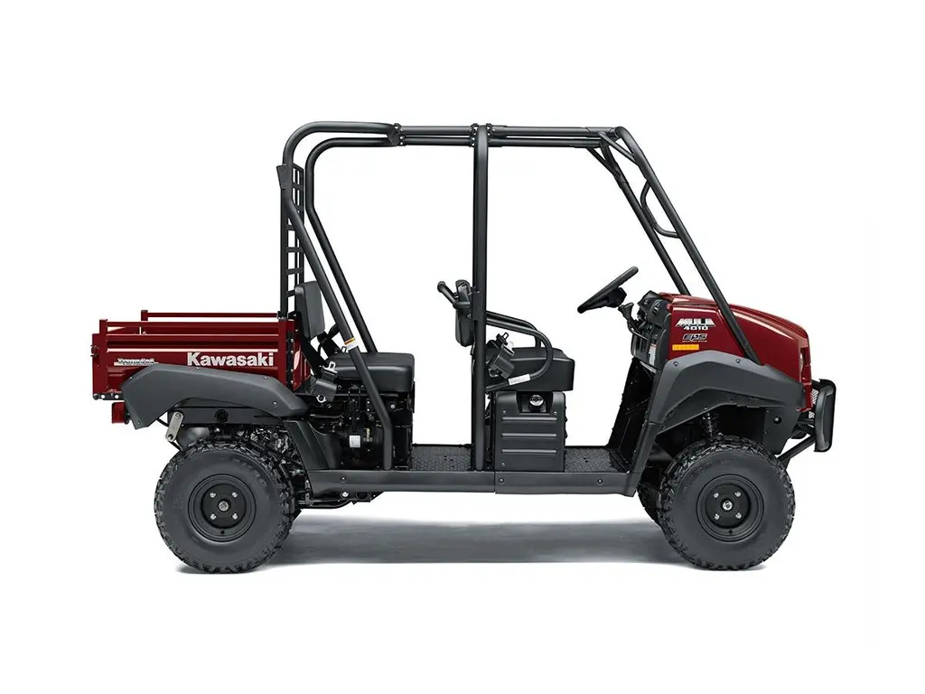 2027 Kawasaki MULE 4010 TRANS4x4 Dark Royal Red