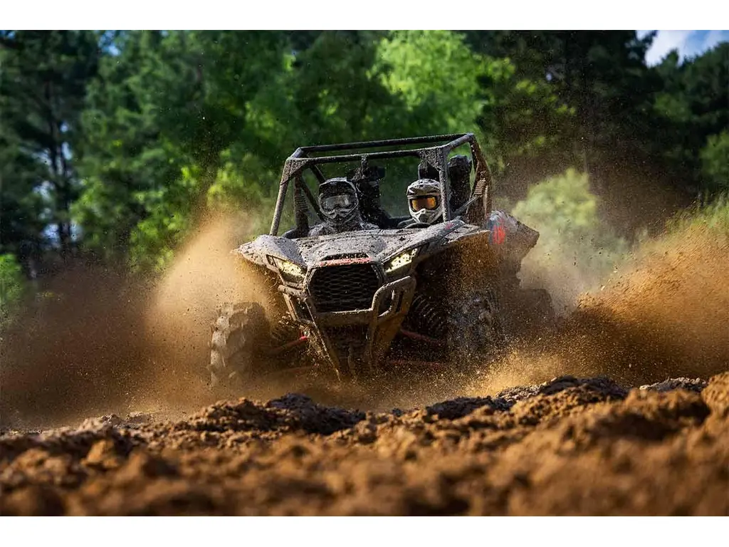 2027 Kawasaki TERYX KRX 1000 LIFTED EDITION Sunbeam Red / Super Black