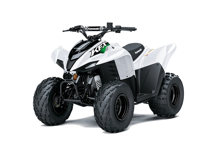 Kawasaki KFX90 KFX90 Blanc brillant 2027 alt