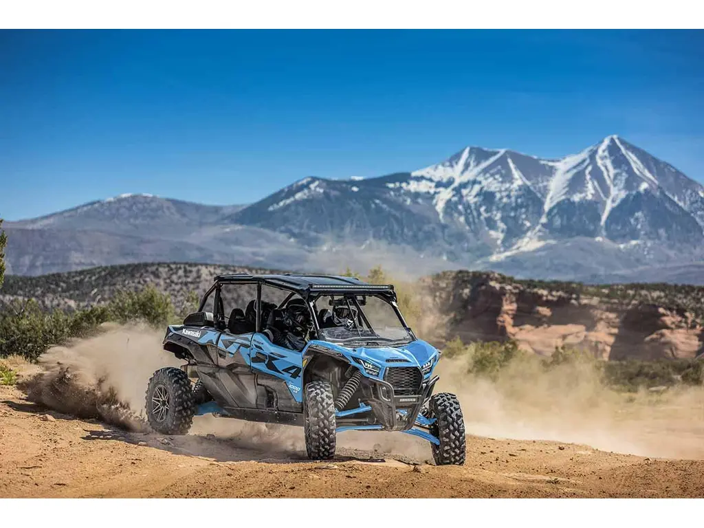 2027 Kawasaki TERYX KRX4 1000 eS SPECIAL EDITION Sky Blue / Ebony