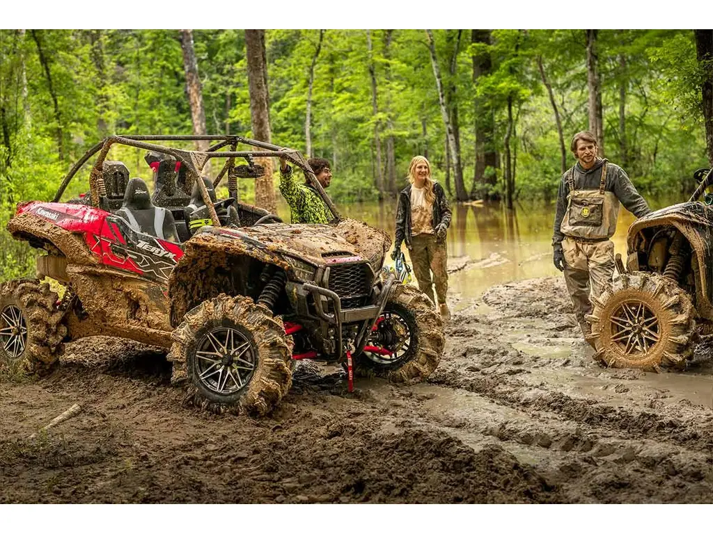 Kawasaki TERYX KRX 1000 LIFTED EDITION Rouge Rayon de Soleil / Noir Intense 2027