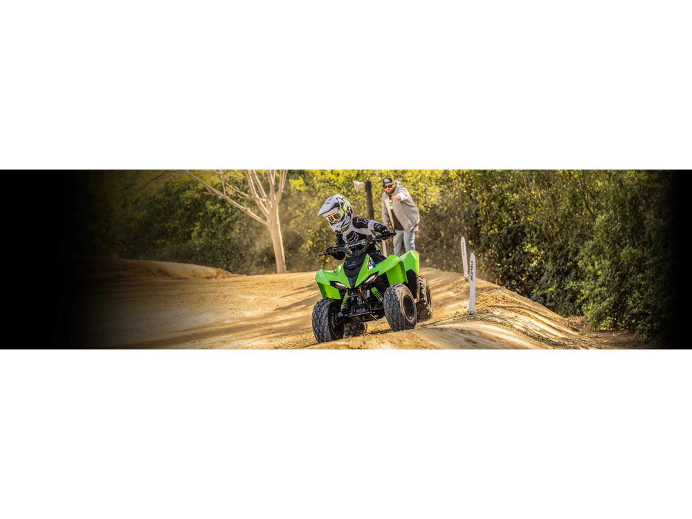 2027 Kawasaki KFX90 KFX90 Lime Green alt