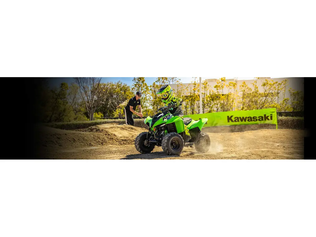 Kawasaki KFX50 Blanc brillant 2027