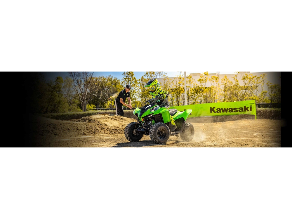 Kawasaki KFX50 KFX50 Blanc brillant 2027 alt