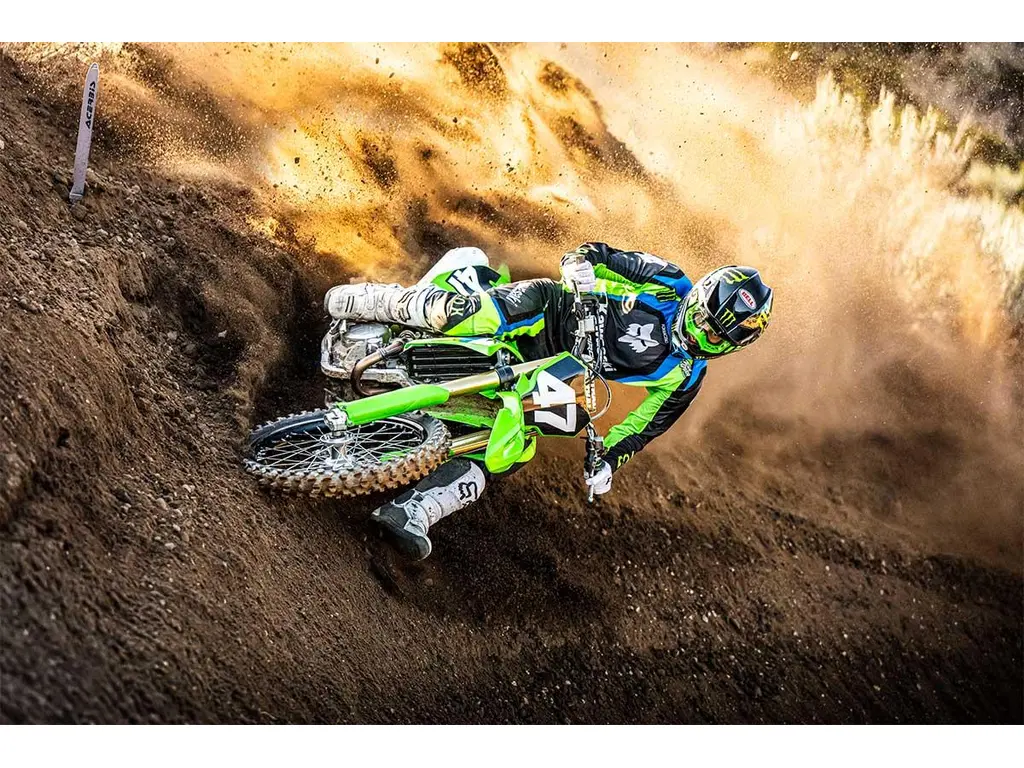 2027 Kawasaki KX250F Lime Green