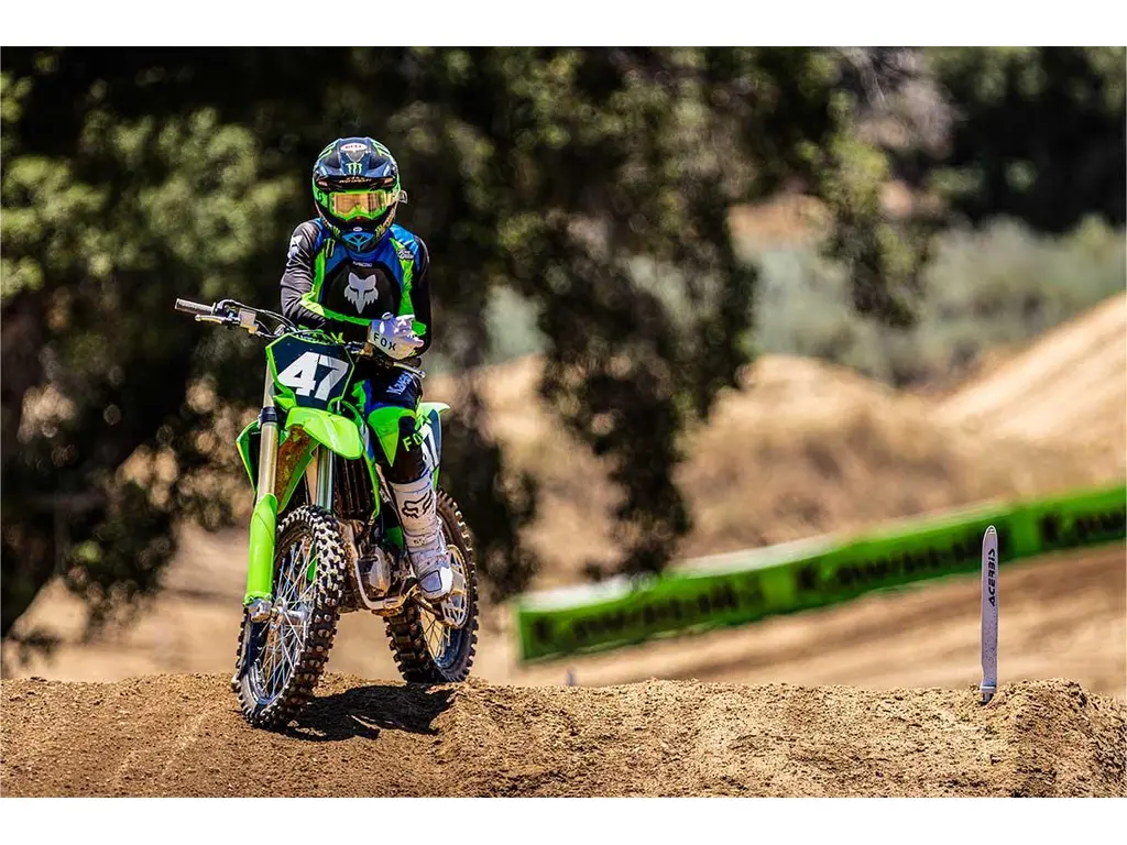 2027 Kawasaki KX250F Lime Green
