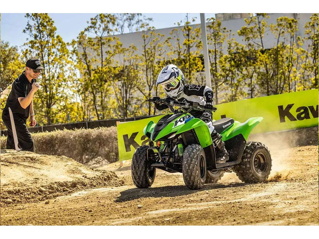 Kawasaki KFX90 Blanc brillant 2027