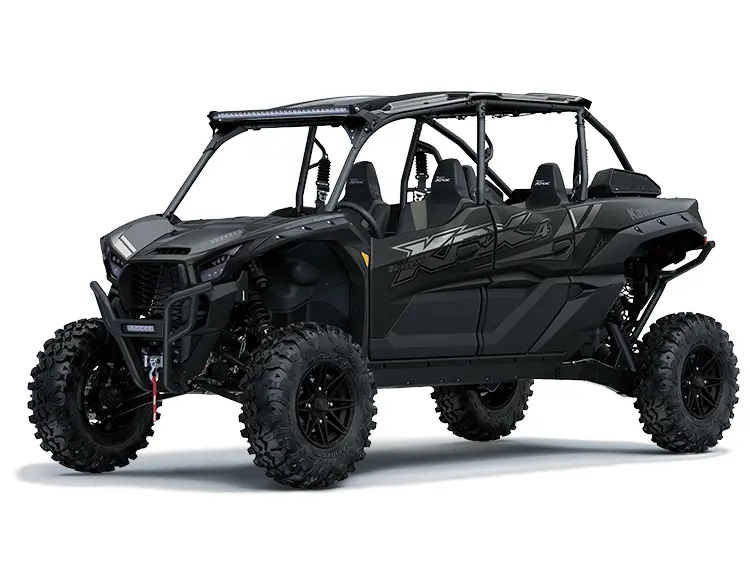 2027 Kawasaki TERYX KRX4 1000 BLACKOUT EDITION Flat Ebony