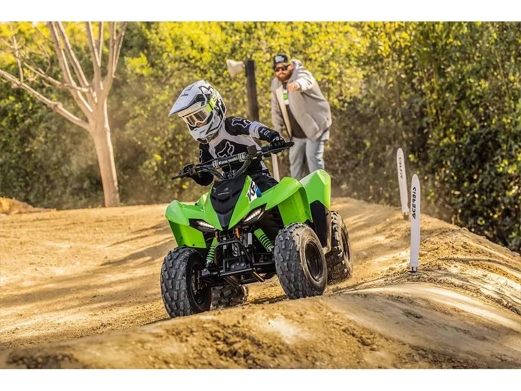 2027 Kawasaki KFX90 Bright White