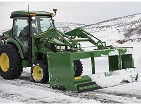 2026 John Deere Frontier Loader-Mount Snow Pushes AS11E - 8 ft. (2.4 m) alt