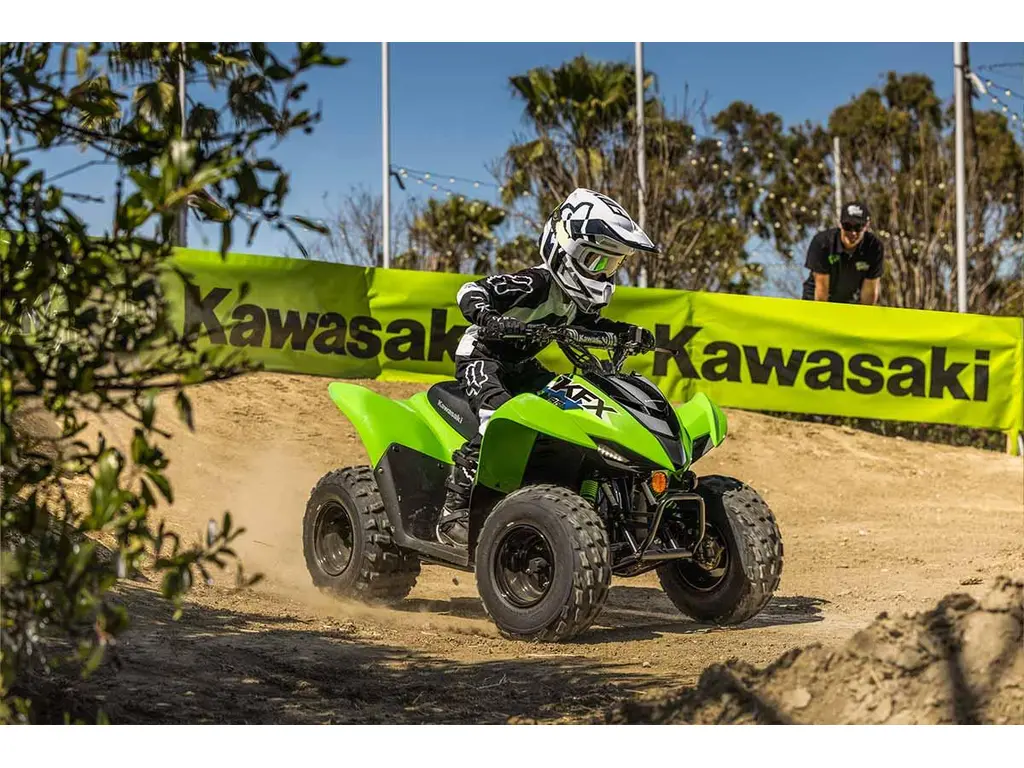 Kawasaki KFX90 Blanc brillant 2027