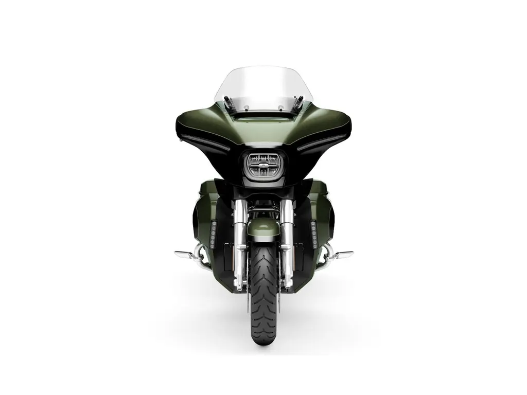 2026 Harley-Davidson Street Glide® Limited Olive Steel Metallic/Vivid Black (Chrome Trim)