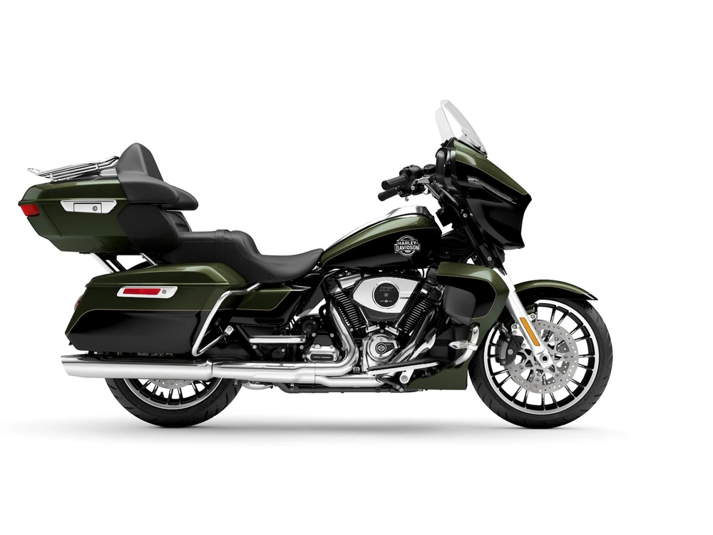 Harley-Davidson Street Glide® Limited Street Glide® Limited Olive Steel Metallic/Vivid Black (Chrome Trim) 2026 alt