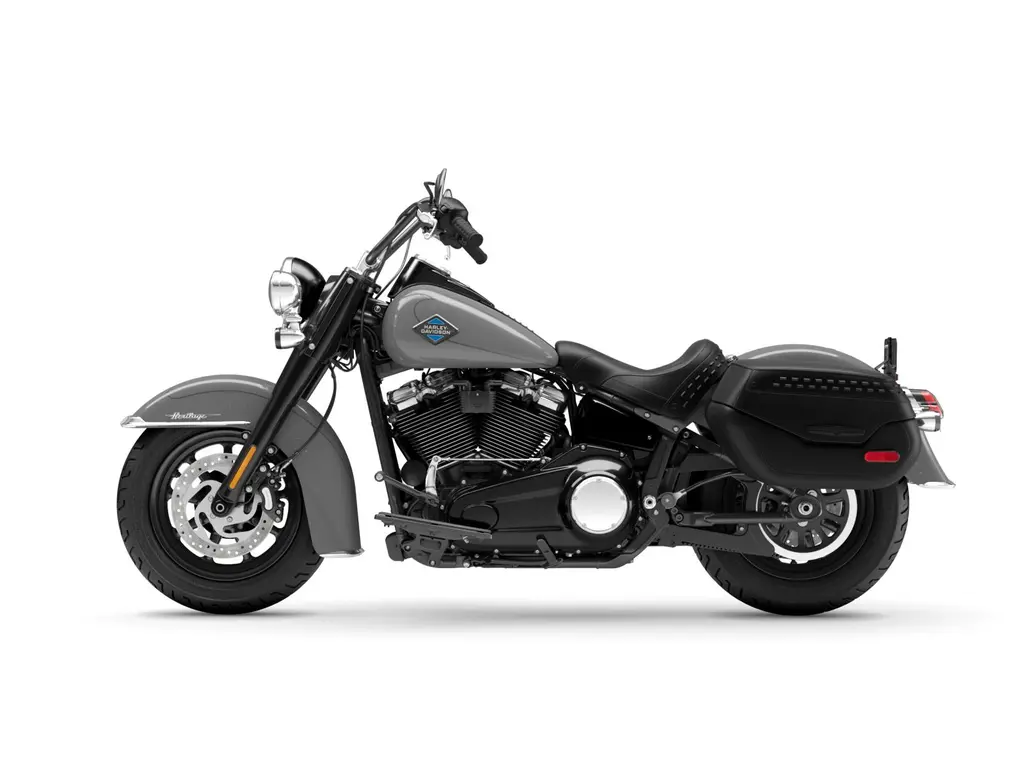 2026 Harley-Davidson Heritage Classic Solo Dark Billiard Gray Black (Cast Wheels)