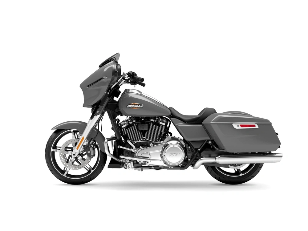 2026 Harley-Davidson Street Glide® Street Glide® Solo Dark Billiard Gray (Chrome Trim) alt