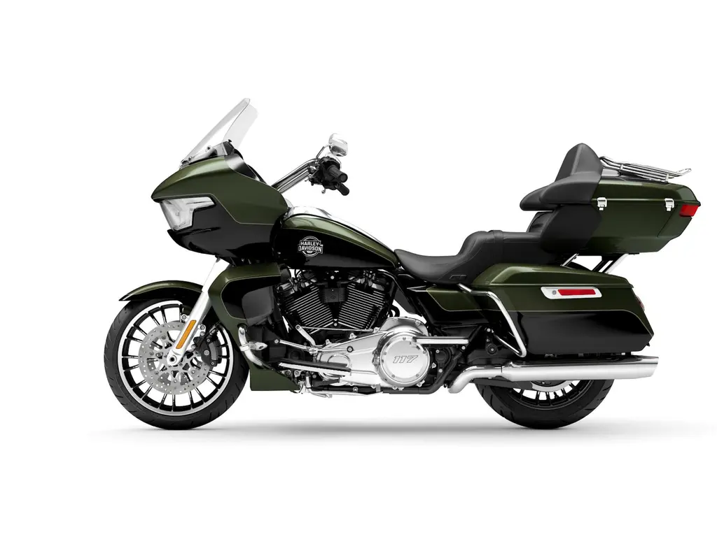 Harley-Davidson Road Glide® Limited Olive Steel Metallic/Vivid Black (Chrome Trim) 2026