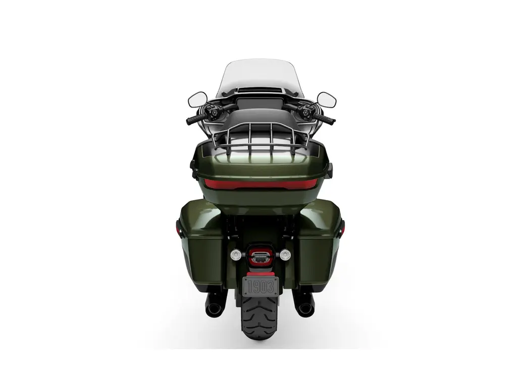 2026 Harley-Davidson Road Glide® Limited Olive Steel Metallic/Vivid Black (Black Trim)