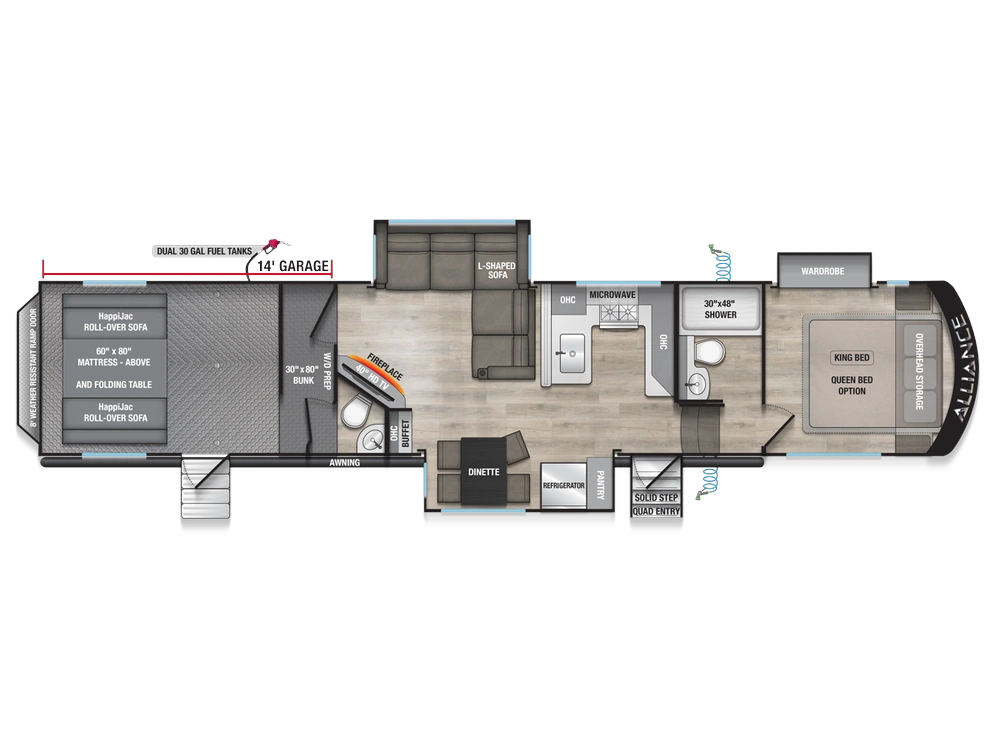 Alliance RV Valor 40A14 2026 alt