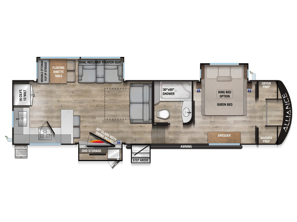 2026 Alliance RV Avenue 33RKS alt