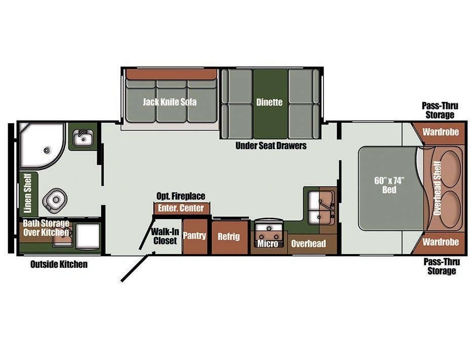 2026 Gulf Stream Envision Light Weight Trailers Envision Light Weight Trailers 28CRB alt