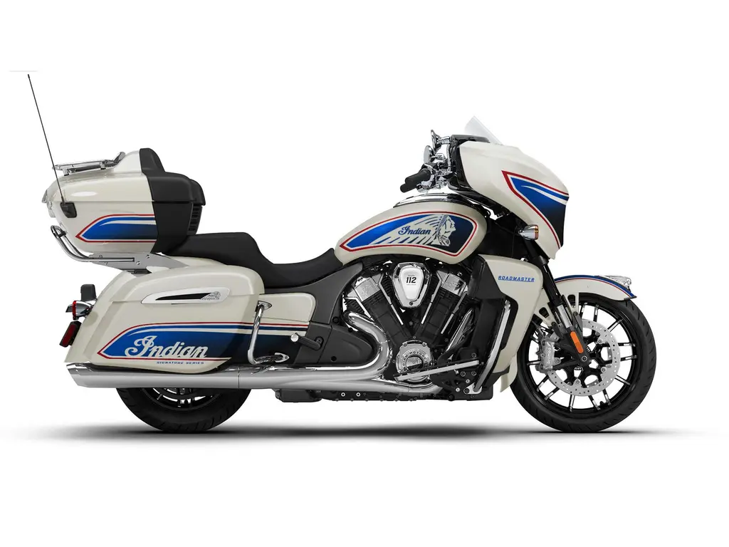 2026 Indian Motorcycle Roadmaster PowerPlus Signature Series Frontier Pearl / Vigilant Blue