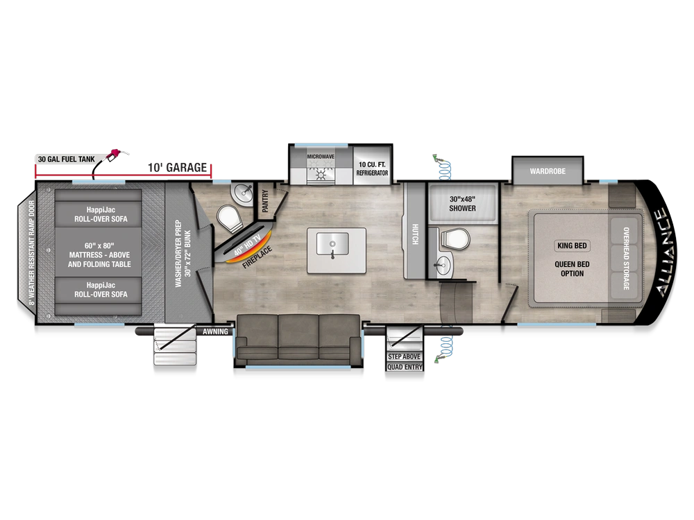 2026 Alliance RV Valor 32A10 alt