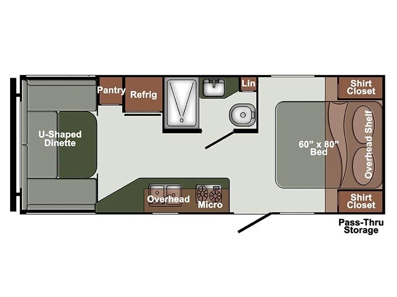 Gulf Stream ENVISION Travel Trailers ENVISION Travel Trailers 22UDL 2026 alt