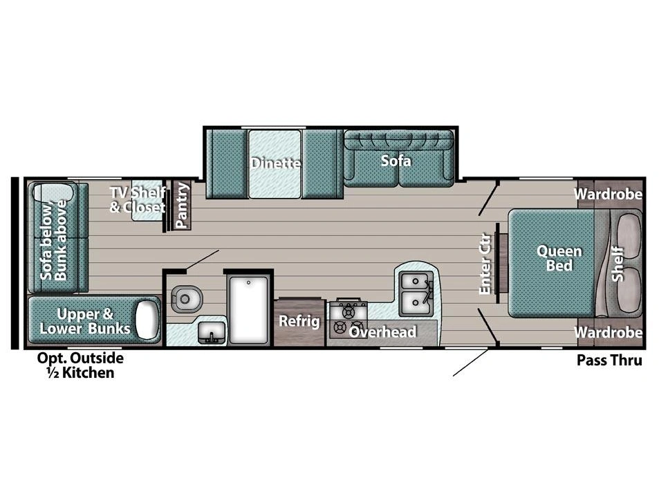 Gulf Stream Ameri-Lite Ameri-Lite 274QB 2026 alt