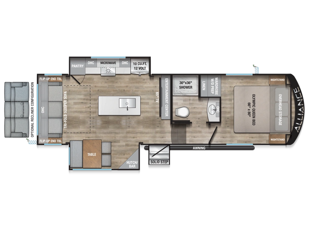 Alliance RV Avenue 25RL 2026 alt