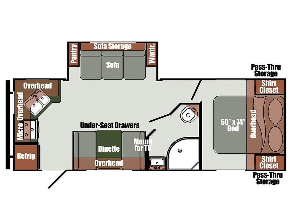 2026 Gulf Stream Envision Light Weight Trailers Envision Light Weight Trailers 25RKS | DEALER STOCK ONLY alt