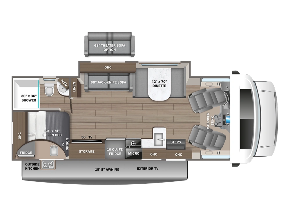 Entegra Coach Odyssey Odyssey 25R 2026 alt