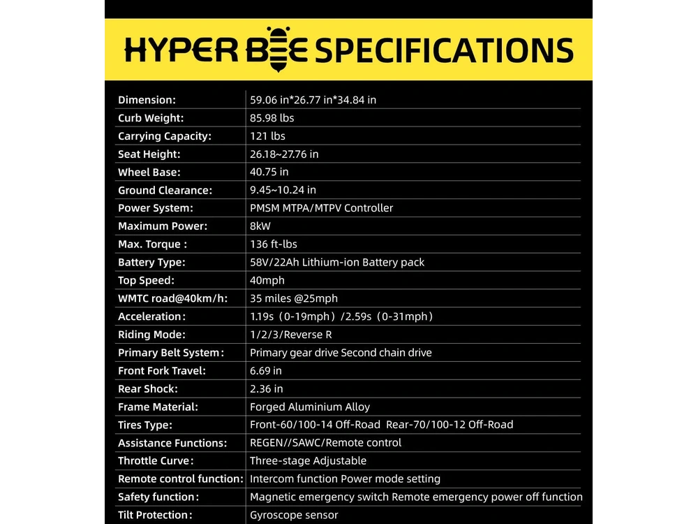 Surron Hyper Bee Hyper Bee 2026 alt