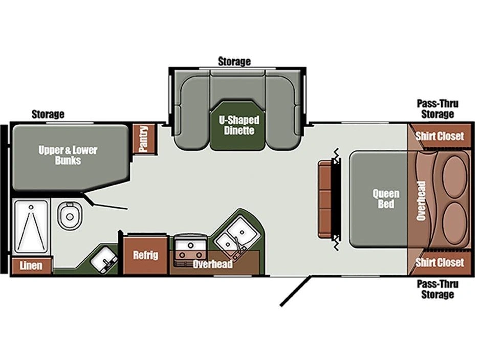 2026 Gulf Stream Envision Light Weight Trailers Envision Light Weight Trailers 25BHS | DEALER STOCK ONLY alt