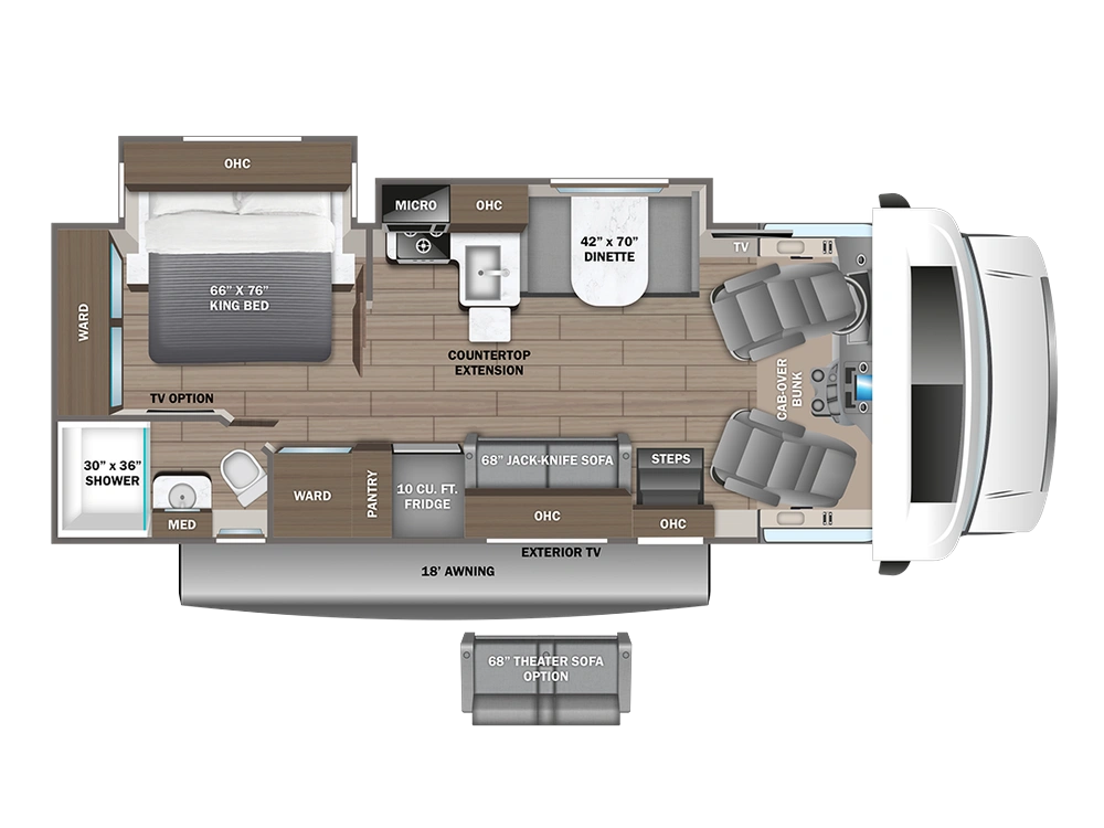 2026 Entegra Coach Odyssey Odyssey 27U alt