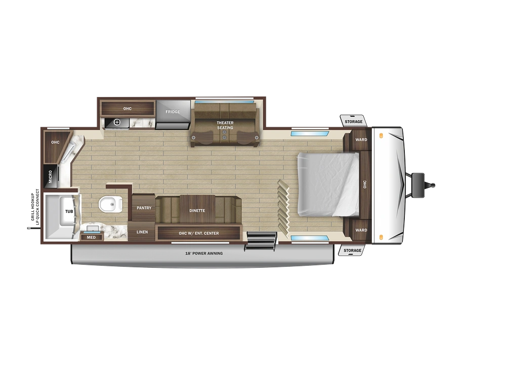 2026 Open Range Open Range Travel Trailer Open Range Travel Trailer 22MLS alt