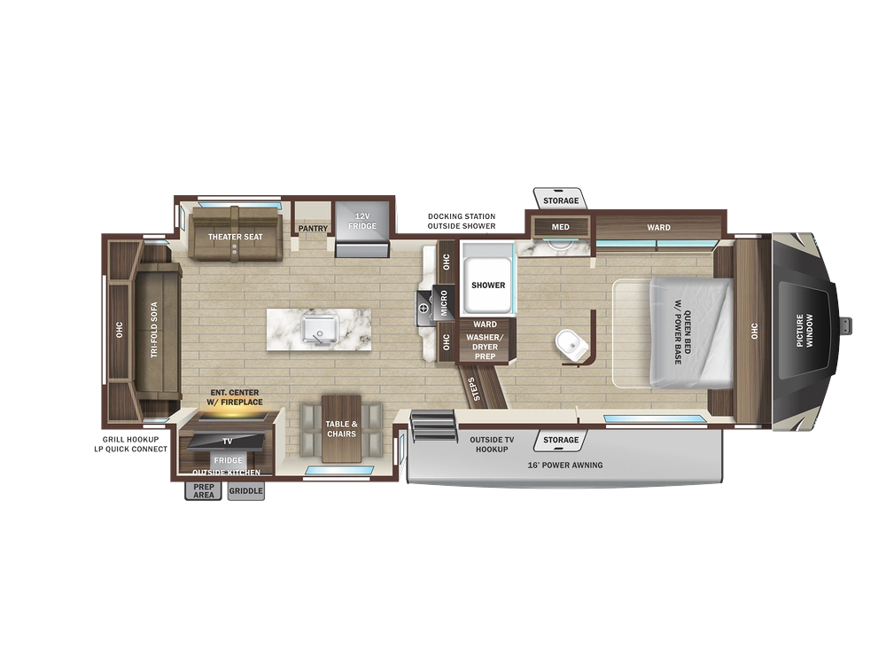 2026 Open Range Roamer Fifth Wheel Roamer Fifth Wheel 264RLS alt