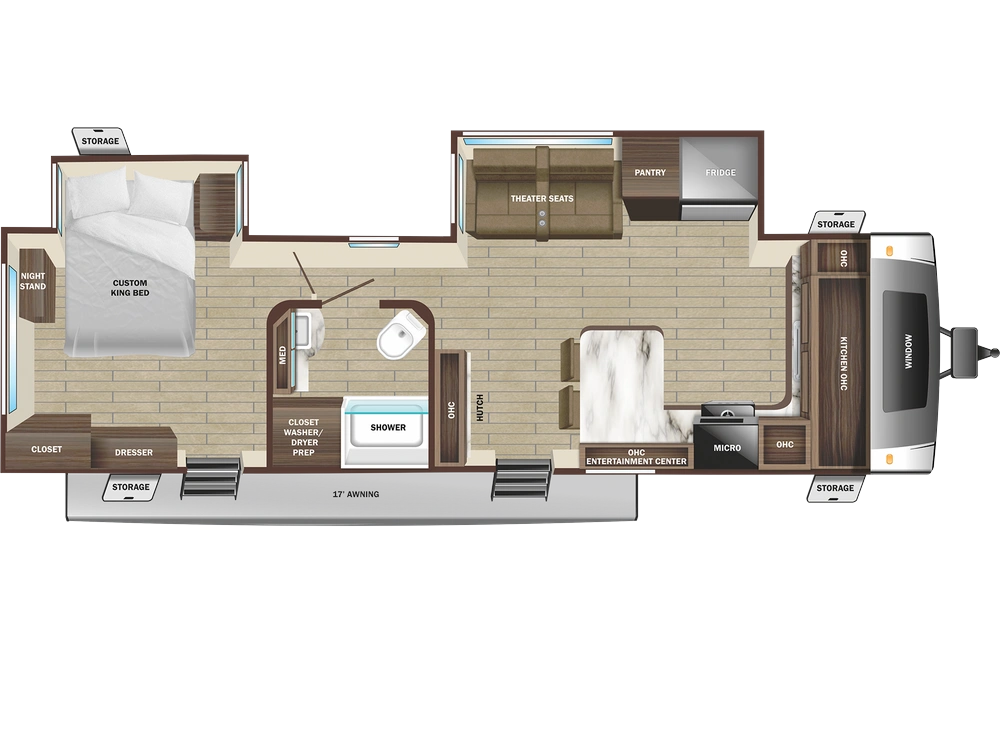 2026 Open Range Open Range Light Travel Trailer Open Range Light Travel Trailer 263KBS alt