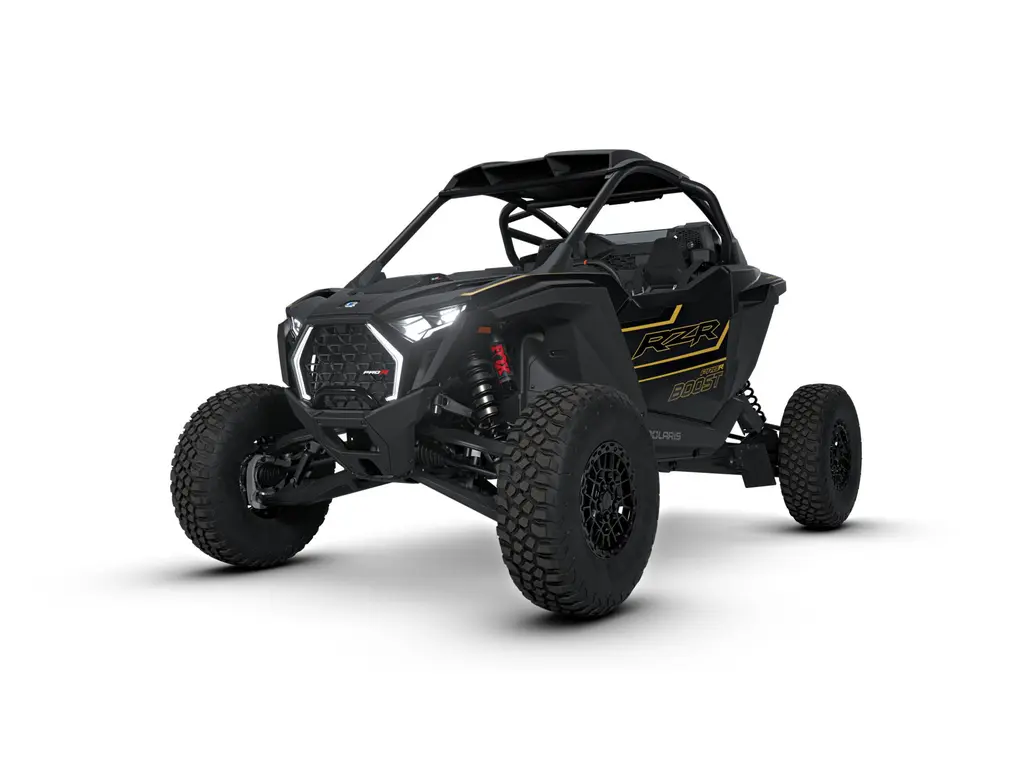 2027 Polaris RZR Pro R Boost Ultra Edition Matte Black Crystal