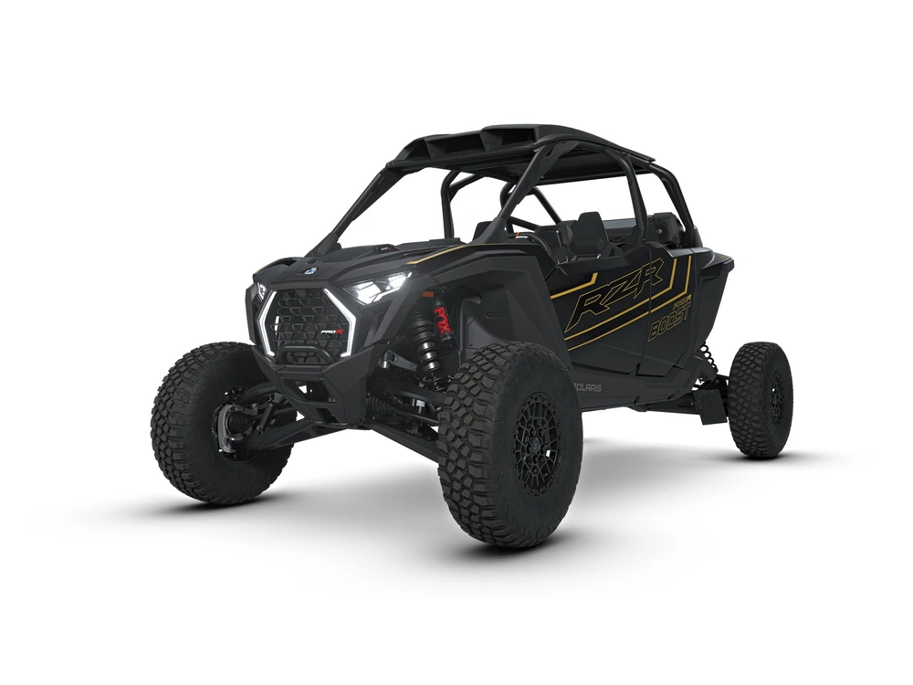 2027 Polaris RZR Pro R 4 Boost Ultra Edition RZR Pro R 4 Boost Ultra Edition Matte Black Crystal alt