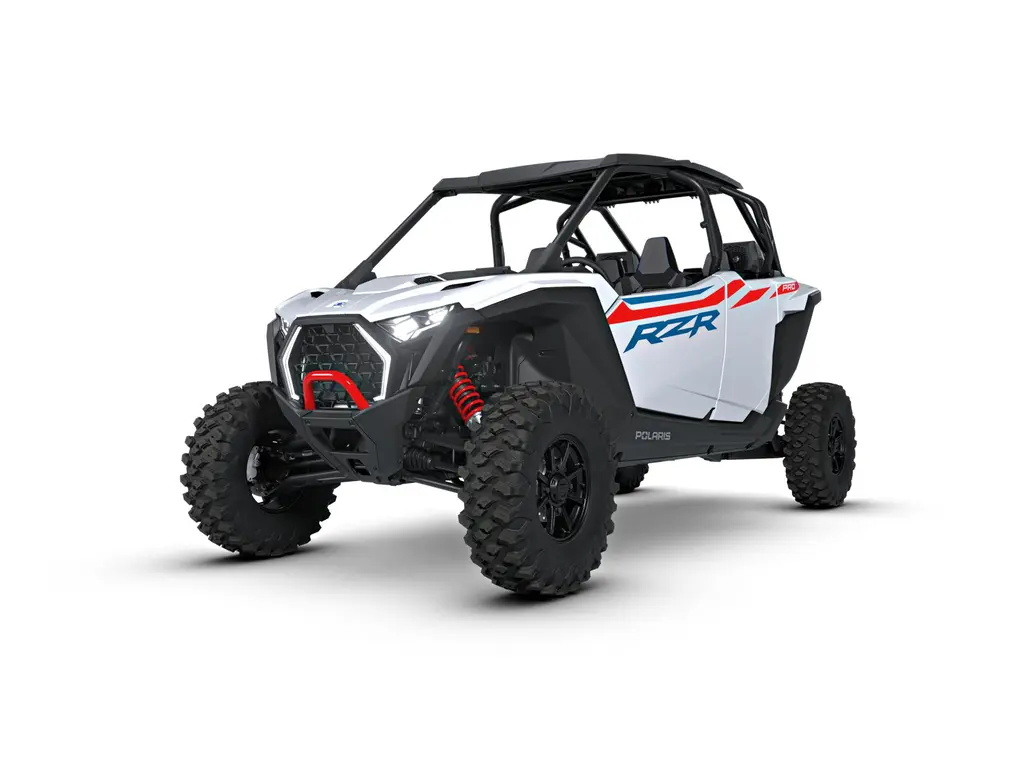 2027 Polaris RZR Pro XP 4 Ultimate Ghost White Metallic
