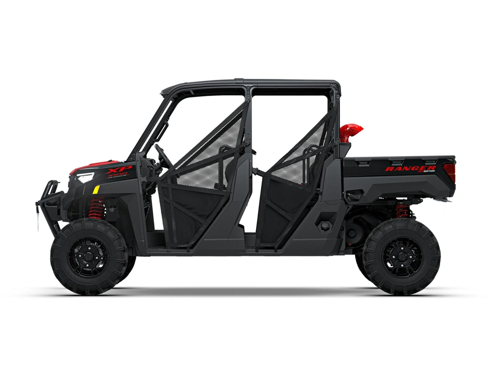 2027 Polaris RANGER CREW XP 1000 Mud Edition RANGER CREW XP 1000 Mud Edition Onyx Black w/ Red Accent alt