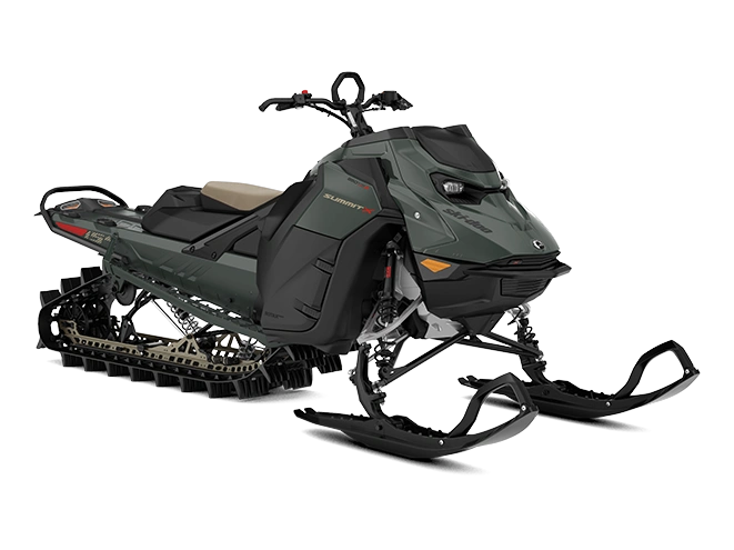 2026 Ski-Doo SUMMIT Summit X Terra Green 850 E-TEC Turbo R alt