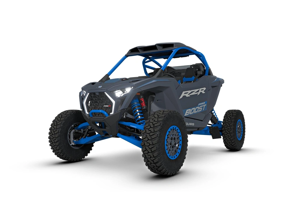 2027 Polaris RZR Pro R Boost Ultimate RZR Pro R Boost Ultimate Azure Stealth Gray alt