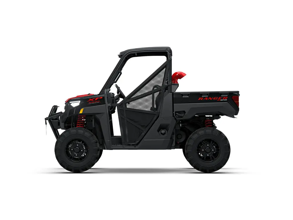 2027 Polaris RANGER XP 1000 Mud Edition Onyx Black w/ Red Accent