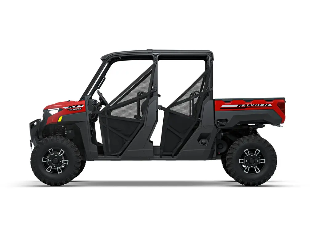 2027 Polaris RANGER CREW XP 1000 Premium Havasu Red Pearl