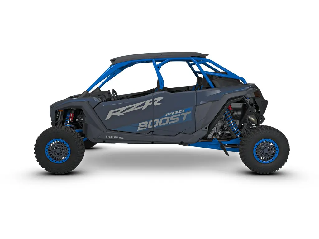 2027 Polaris RZR Pro R 4 Boost Ultimate Azure Stealth Gray